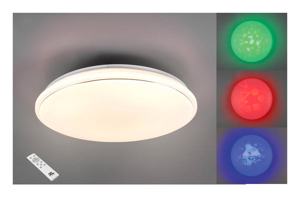 prezzo Plafoniera da Interno a LED in Plastica Bianco