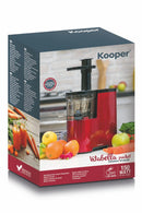 Estrattore di Succhi Centrifuga 150W Kooper Vitabella Pocket Rosso