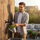 Rubinetto Colorato per Fontana da Giardino in Ottone Belfer RUB/022 Antracite