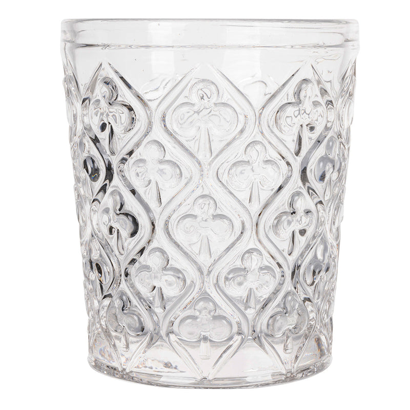 Set 4 Bicchieri Acqua Marrakech Stones in Vetro VdE Tivoli 1996 Grigio