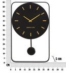 Orologio da Muro Simple Life 40,5x5x65,5 cm in Ferro 