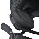 Casco Jet per Scooter Visiera Lunga e Parasole Taglia S Bianco