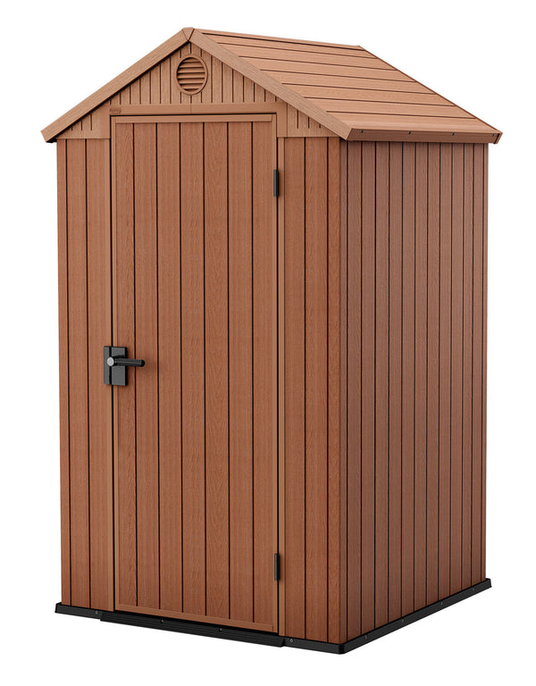 Casetta da Giardino Porta Attrezzi 125,8x117x205 cmin Evotech+ Keter Darwin 4x4 Marrone acquista