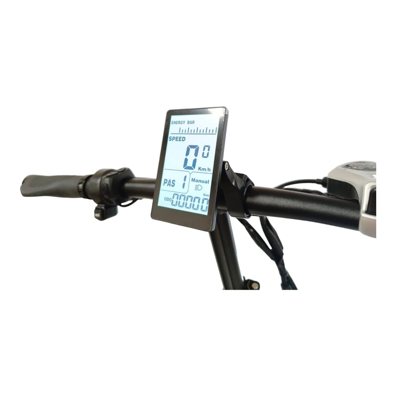 Fat-Bike Bicicletta Elettrica Pieghevole 36V a Pedalata Assistita 20"" 250W Grigio Nardò