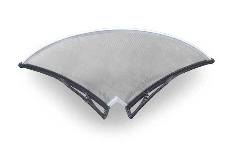 Angolo Esterno Pensilina Tettoia In Policarbonato Alveolare Tosini Serie E Varie Misure