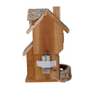 Casetta in Legno con Led naturale cm 19x14xh31