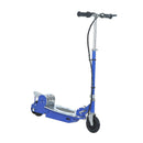 Monopattino Elettrico per Bambini 120W Pieghevole con Freno e Cavalletto Blu 