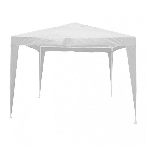 online Öko-Pavillon 3 x 3 m aus weißem Stahl