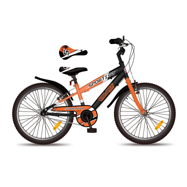 Bicicletta MTB Ragazzo 20” 7V in Metallo Sportivo Arancio online