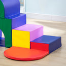 Set 7 Costruzioni Morbide per Bambini 1-3 Anni in PU e EPE Multicolore    
