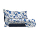 Set Lenzuola con Stampa Sopra Sotto e Federe Foglie Varie Misure