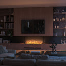 Camino a Vapore da Incasso 120x50x(19,8)x40 cm Invapo Inside C1200 con Ricarica Automatica in Acciaio Nero      