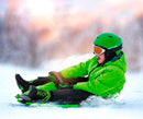 Bob Slittino da Neve 98x56x30 cm 2 Posti Stratos Antracite
