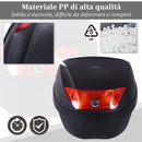 Bauletto Universale per Scooter 30L Nero 41x40x30 cm 
