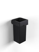 Pattumiera a Muro Contenitore da 73 L 41,5x41,5x73 cm Grigio Antracite   