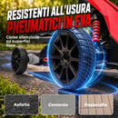 Go Kart Elettrico per Bambini 3-8 Anni 12V 3-5 km/h con Cintura di Sicurezza Capacità 30 kg Rosso      