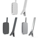 Appendiabiti per Armadio 83-115 cm Max 12Kg in Acciaio Emuca Bianco