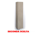Pensile da Bagno 34x27x160 cm in Legno TFT Marte Pietra Avana Seconda Scelta