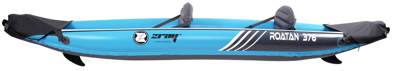 Kayak Gonfiabile Biposto 376x77x34cm ZRAY Roatan con Pagaia a Doppia Pala