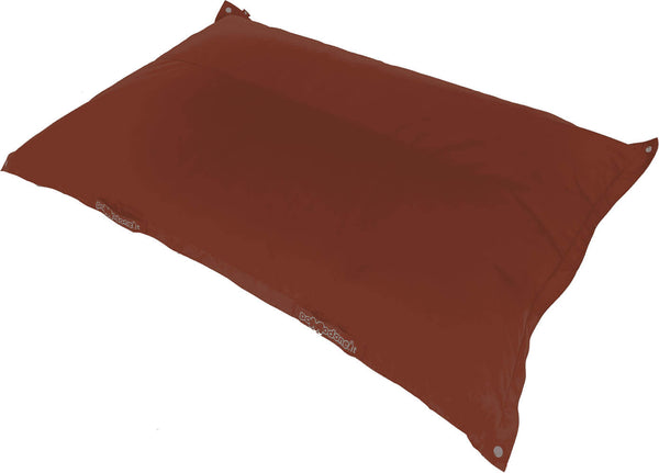 Schwebendes Kissen 163 x 111 cm aus bordeauxrotem Stoff mit schwebenden Tomaten acquista