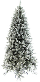 Albero di Natale Artificiale Innevato  Basicsnow Verde Altezza 180 cm