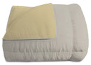Trapunta Invernale Doubleface 300gr Panna\/Grigio Chiaro