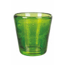 Set 6 Tazzine per Liquori Liquorini Cancun Greenery in Vetro VdE Tivoli 1996 Verde