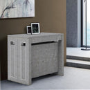 Consolle Allungabile 90x49/320x77 cm Transformer cemento