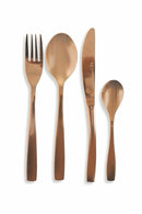 Servizio Set di Posate 24 Pezzi Rame in Acciaio Villa d'Este Home Tivoli Madison