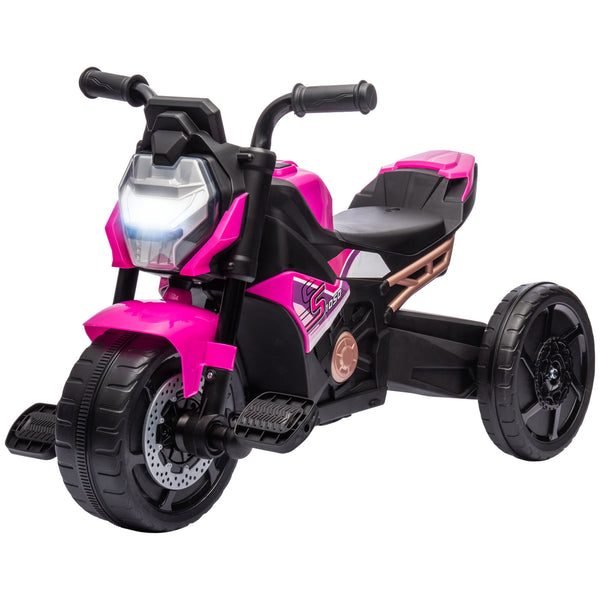Triciclo Elettrico per Bambini 3 in 1 con Fari Musica e Clacson Rosa online