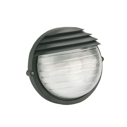 sconto Kleine runde Wandleuchte in schwarzer Farbe für Outdoor Palpebra Sovil Line