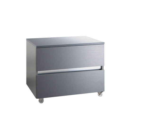 online Mobile Kommode 2 Soft Close Schubladen aus Holz in Melamin 70x52x57cm TFT Bali Lead