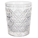 Set 4 Bicchieri Acqua Marrakech Stones in Vetro VdE Tivoli 1996 Grigio