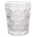 Set 4 Bicchieri Acqua Marrakech Stones in Vetro VdE Tivoli 1996 Grigio