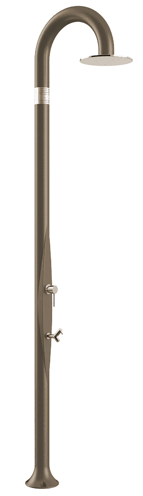 prezzo Doccia da Esterno Giardino Miscelatore e Lavapiedi Arkema Funny Yin Dove Grey