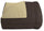 Doubleface Winterdecke 300gr Braun/Creme
