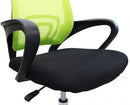 Poltrona da Ufficio Titty Grigio Chiaro 52x56,5x85/95 h cm in Poliuretano Nero