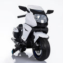 Moto Elettrica per Bambini 12V Kid Smile Virage Bianca