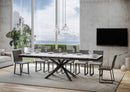 Tavolo Allungabile 160-420x90x77 cm Famas Evolution Marmo