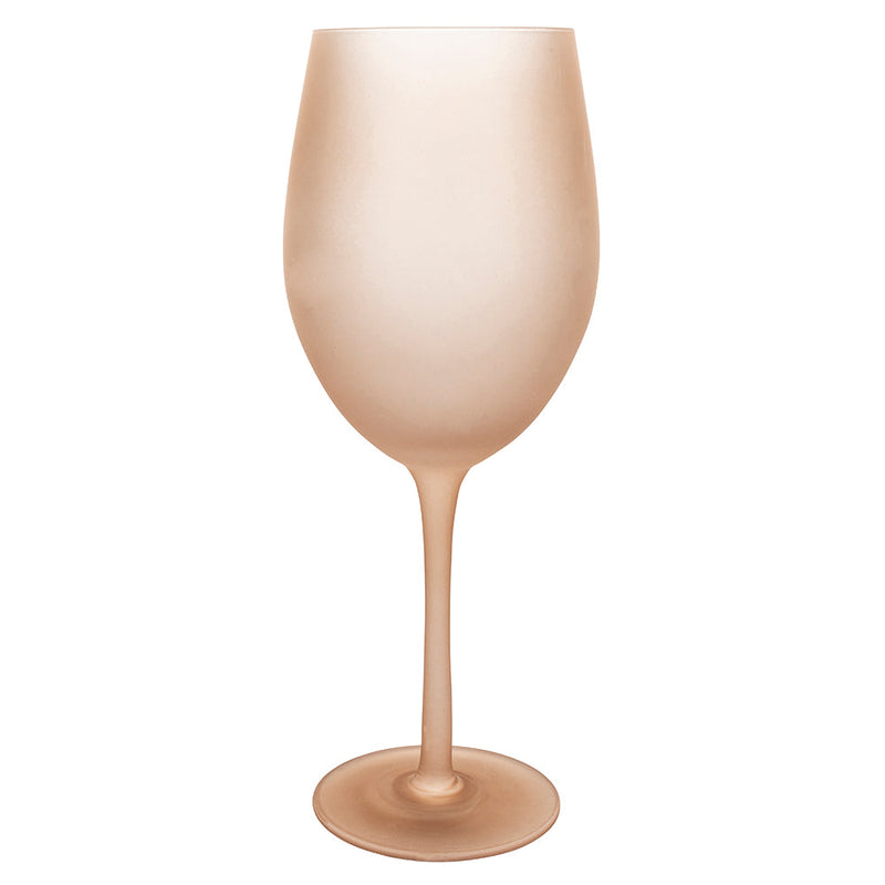 Set 6 Calici Effetto Ghiaccio Happy Hour Chocolate in Vetro VdE Tivoli 1996 Cioccolato