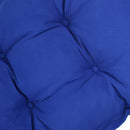 Cuscino per Panchina da Giardino 100x40 cm in Poliestere Blu