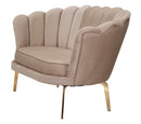 Divano 2 Posti 136x76x78 cm in Tessuto Imbottito