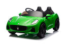 Macchina Elettrica per Bambini Licenza Maserati Folgore 12V Verde  