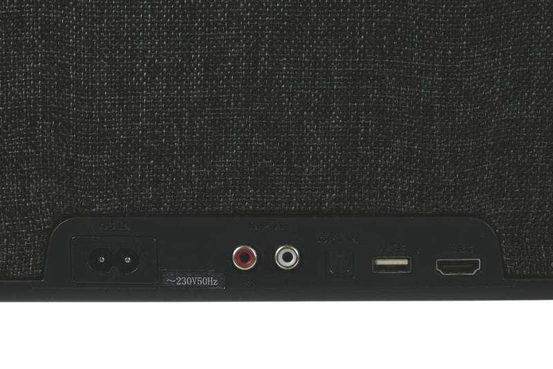 Altoparlante Speaker 60W Wireless con Radio in Tessuto Kooper Techno Nero