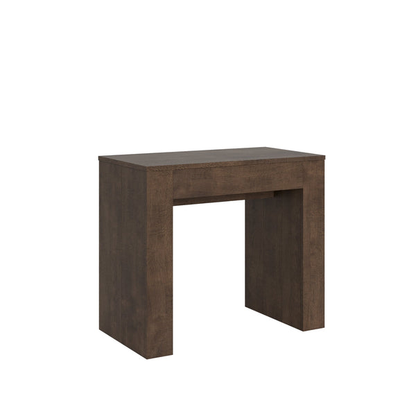 Consolle Allungabile 90-307x49x78 cm in Nobilitato Marrone online
