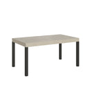  Tavolo Allungabile 160-420x90x77 cm Everyday Premium Cashmere Gambe Antracite