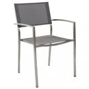 Poltrona Florida 56x57x89 h cm in Textilene Grigio