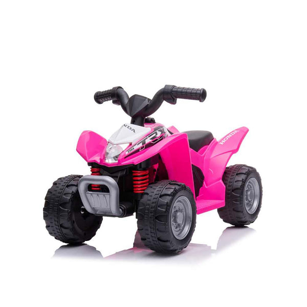 online Quad Elettrico per Bambini Licenza Ufficiale Honda TRX 250X Luci LED e Bluetooth Rosa
