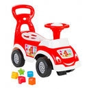 Auto Macchina Cavalcabile per Bambini 78x29,5x54 cm con Formine Saetta Rosso