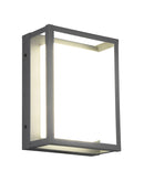 Applique da Esterno a LED SMD in Metallo Antracite